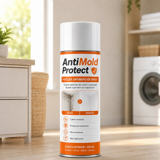 AntiMold Protect – Elimina Manchas de Moho y Ayuda a Proteger tu Hogar contra la Humedad