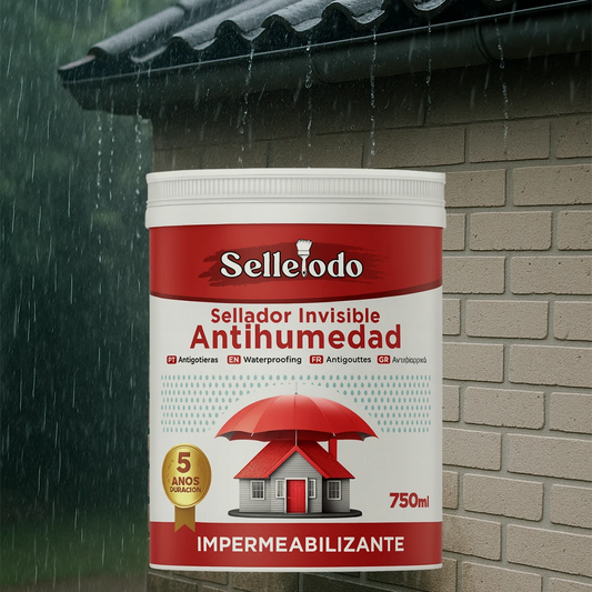 Sellador Impermeable 750g SelleTodo – Protección Contra Filtraciones por 5 Años