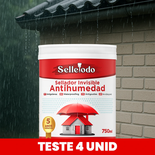 Sellador Impermeable SelleTodo 750g – Barrera Transparente Anti-Filtraciones Hasta 5 Años