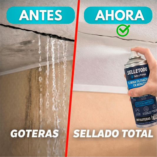 Spray SelleTodo – elimina goteras y grietas de forma rápida y eficaz