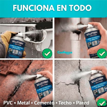 Spray SelleTodo – elimina goteras y grietas de forma rápida y eficaz