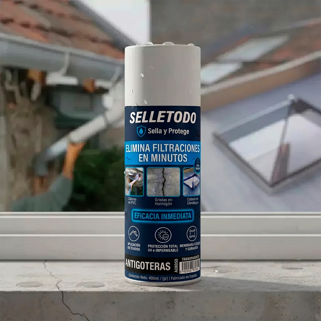 Spray SelleTodo – elimina goteras y grietas de forma rápida y eficaz