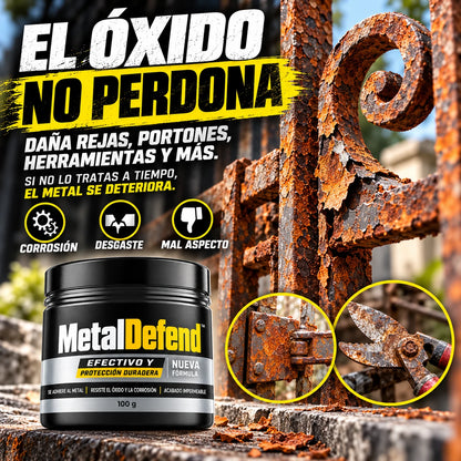 MetalDefend – Elimina el Óxido Sin Lijar y Protege el Metal